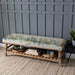 Wilderness Rupert Cotton-Linen Storage Bench - 48cm