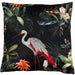 Malini Ophelia Embroidered Bird Velvet Cushion – 45x45cm