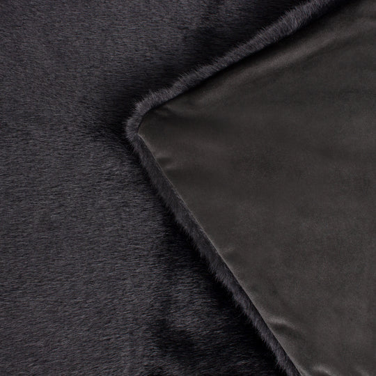 Stanza Throw, Plain, Black, Jet