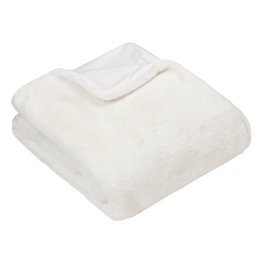 Stanza Throw, Plain, White