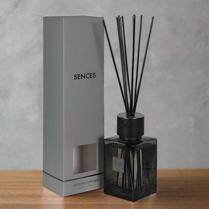 Senses Smoke Reed Diffuser – 500ml - Woody, Leather & Birch Notes