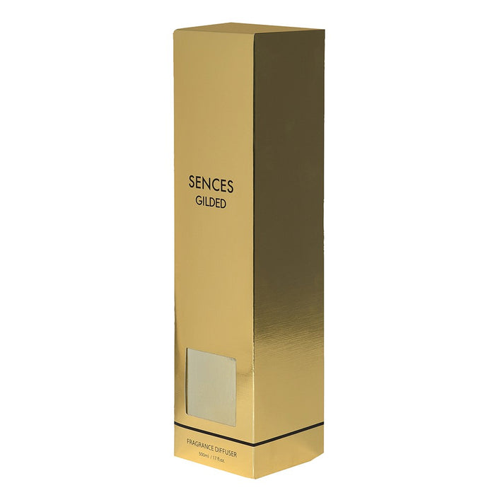 Sences Gilded Reed Diffuser - 500ml - Cashmere & Vanilla Fragrance