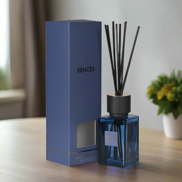 Ocean Scent Reed Diffuser, Senses, Saltwater & Driftwood - 120 ml