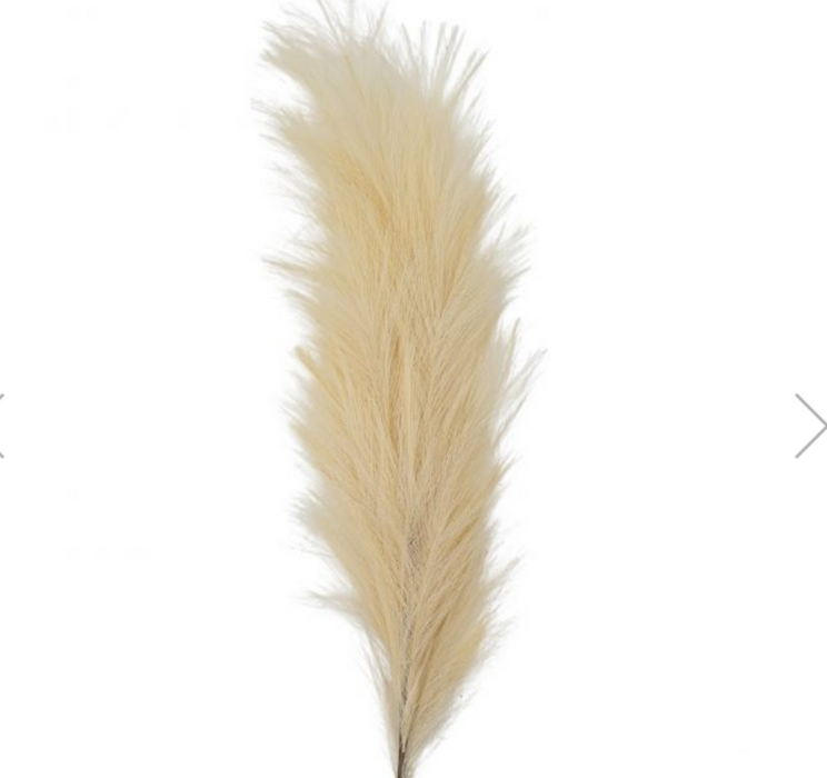 Artificial Ivory Feathered Stem