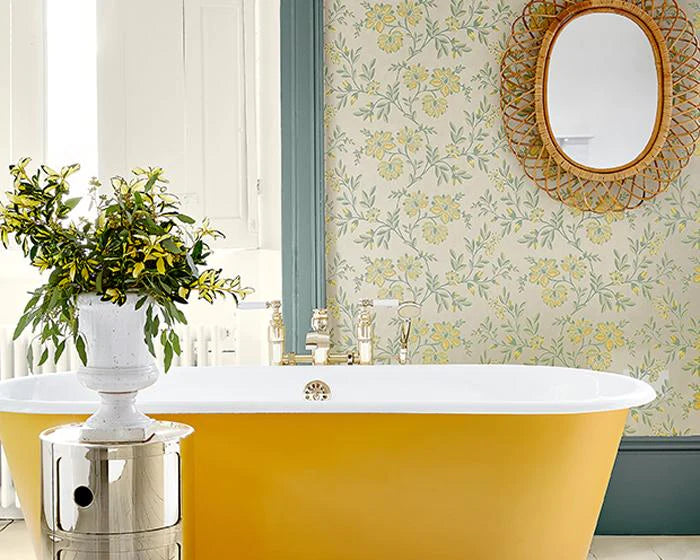 Little Greene Wallpaper - Stitch Loch