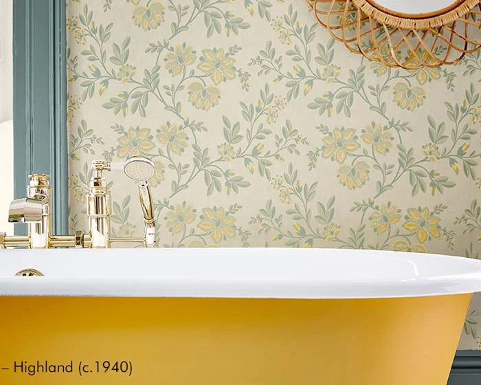 Little Greene Wallpaper - Stitch Loch