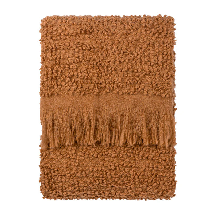 Ulsmere Plain Orange Throw ( Due Back In 07/04/2025 )