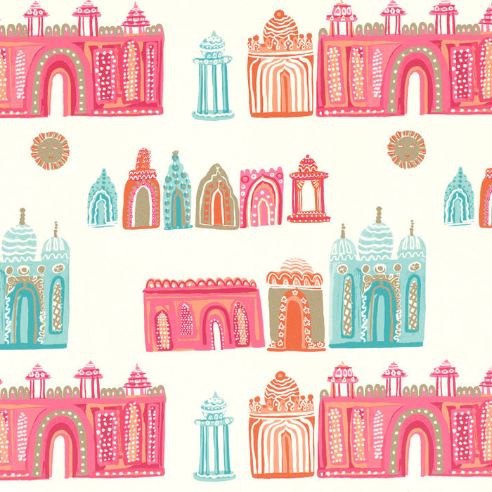 Pink City by Villa Nova Wallpaper