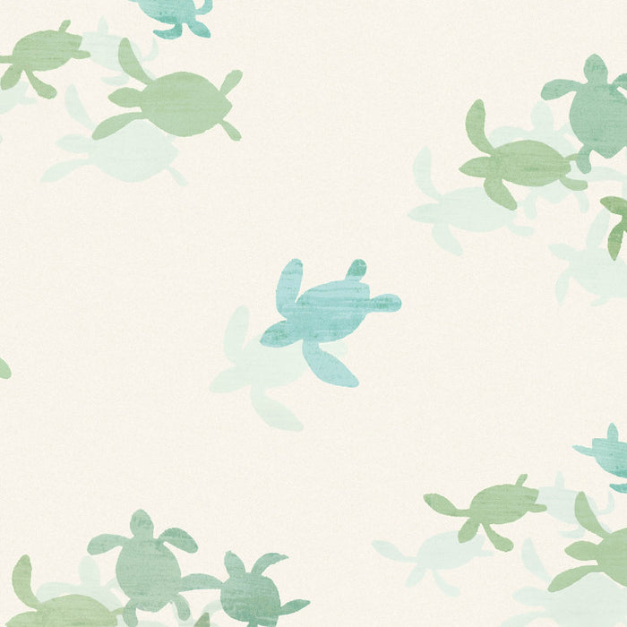 Tiny Turtles by Villa Nova Wallpaper