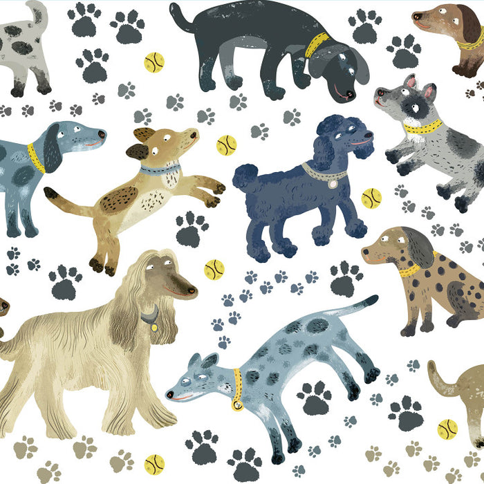 Walkies Wall Stickers by Villa Nova Wallpaper