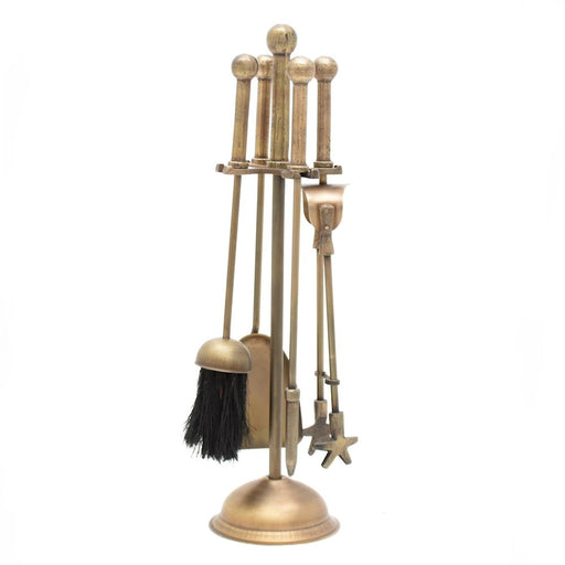 Grove Companion Set - A/Q Brass (12x12x48 cm)