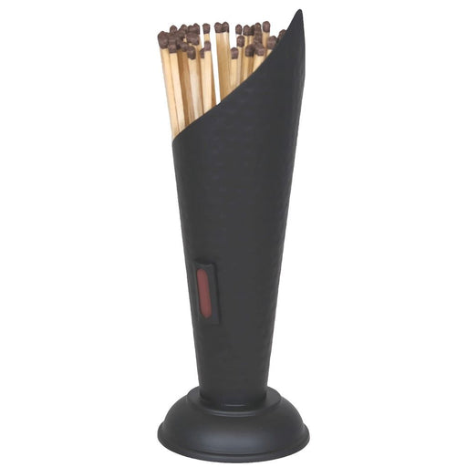 Cone Match Holder Black (10x10x30 cm)