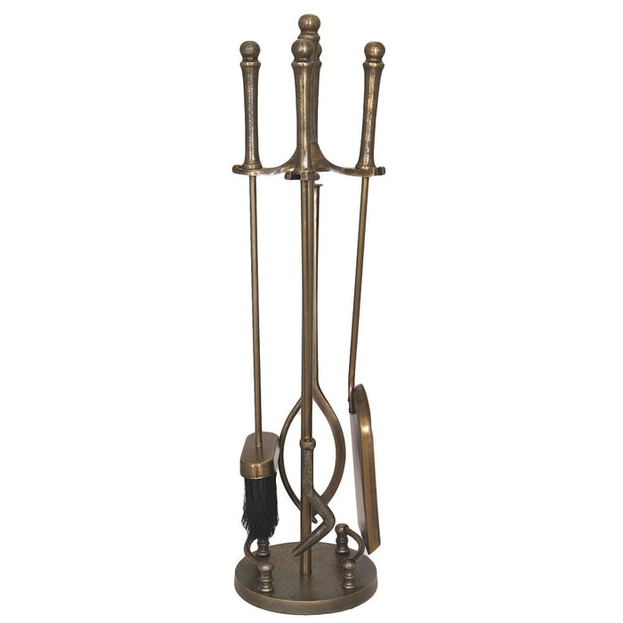 Large A/Q Brass Companion Set (16x16x63 cm)