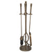 Large A/Q Brass Companion Set (16x16x63 cm)