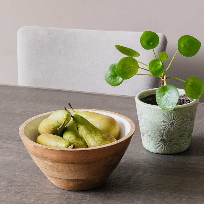 Liberty Serving Bowl, Large, Natural Wooden