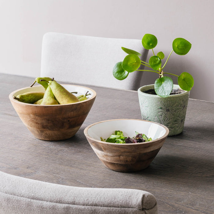 Liberty Serving Bowl, Small, Natural Wooden 