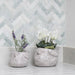 Dallas Bird Planter, Grey Stone