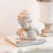 Dallas Small Sculptures, Cream Stone, Bust