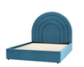 Arch King Size  Blue Bedstead 