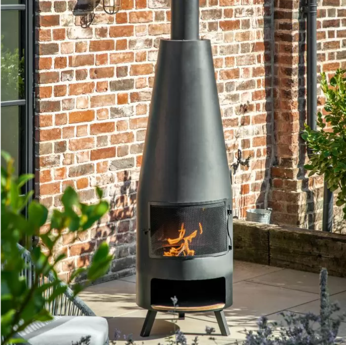 Foligno Chiminea with Pizza Shelf