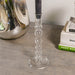 Harvard Candle Stick, Clear Glass 