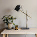 Oslo Table Lamps in Black Marble and Steel