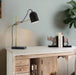 Oslo Table Lamps in Black Marble and Steel