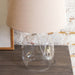 Derby Rounded Glass Table Lamp with Shade