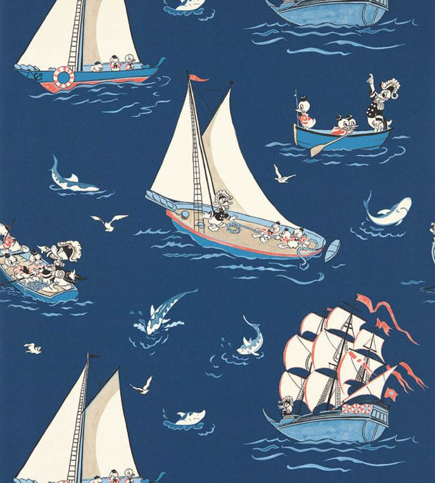 Donald Nautical Wallpaper by Sanderson
