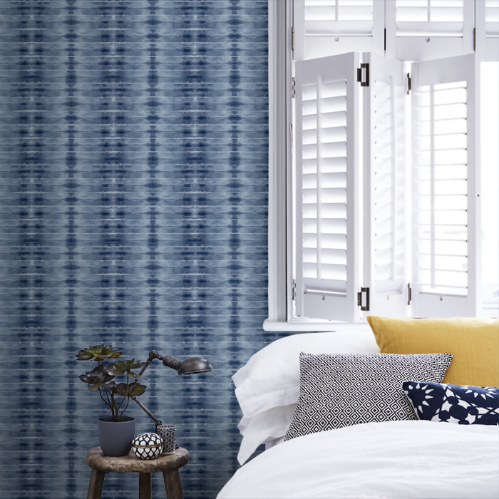 Clarke & Clarke Lusso Wallpaper Collection - Eterea - Midnight