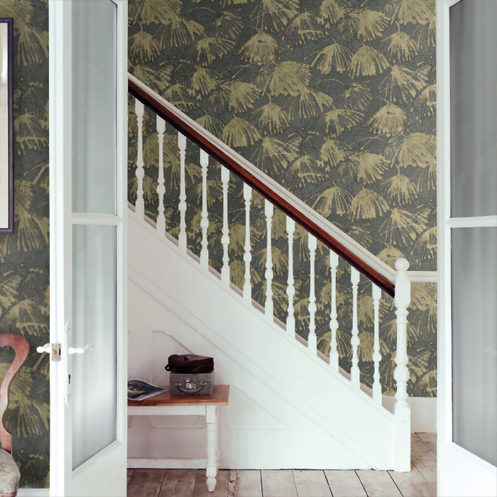 Zoffany Wallpaper - Kempshott - Iliad - Burnished