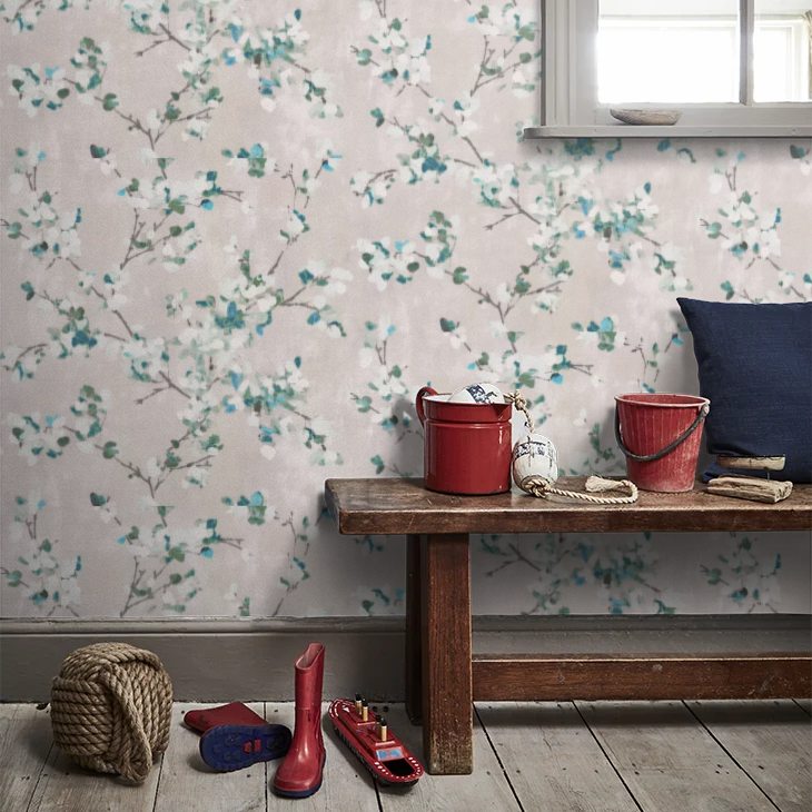 Floris by Romo Wallpaper — Decor Interiors - House & Home