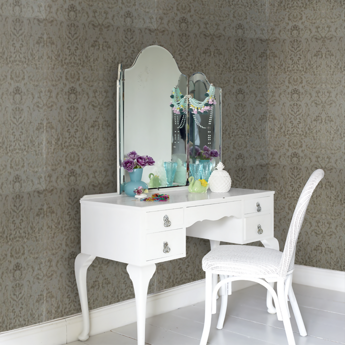 Zoffany Wallpaper - Constantina Damask - Brocatello - Burnish