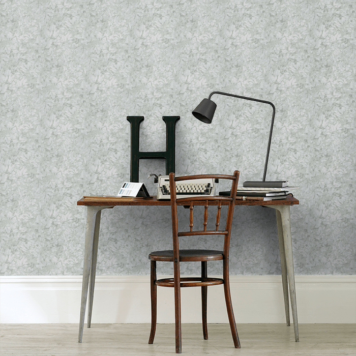 Laura Ashley Wallpaper - Corrina Leaf