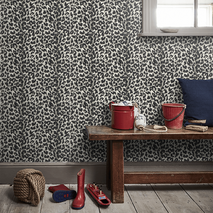 Clarke & Clarke X Breegan Jane Wallpaper Collection - Pokot - Noir