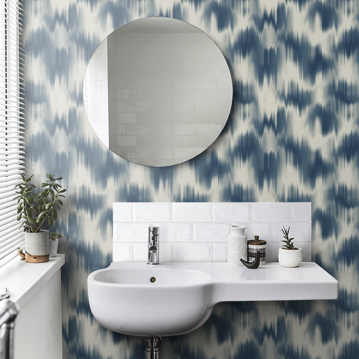 Clarke & Clarke Lusso Wallpaper Collection - Colorante - Midnight