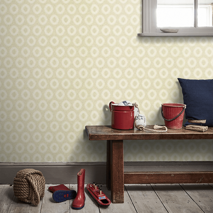 Zoffany Wallpaper - Folio - Tallulah Plain - Harbour Grey