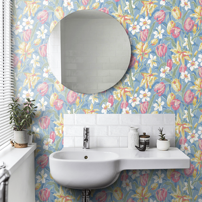 Laura Ashley Wallpaper - Tulips