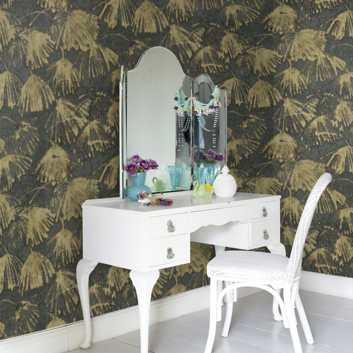 Zoffany Wallpaper - Kempshott - Iliad - Burnished