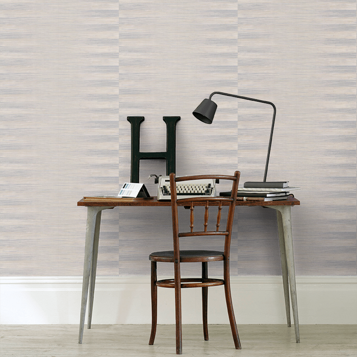 Zoffany Wallpaper - Kensington Walk- Kensington Grasscloth - Mineral