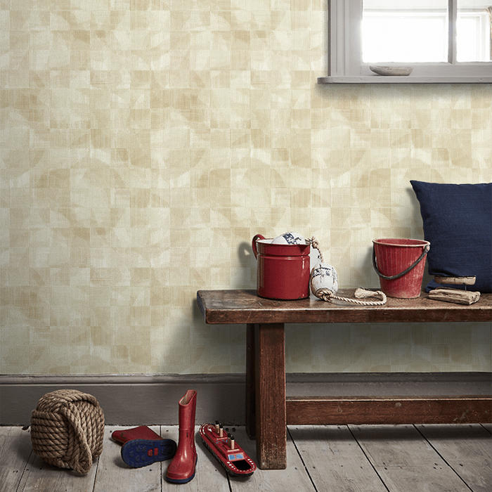 Clarke & Clarke Vivado Wallpaper Collection - Impatto - Natural