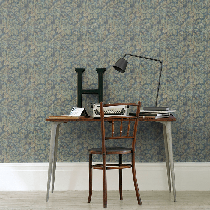 Zoffany Wallpaper - Constantina Damask - Fresco Secco - Bronze