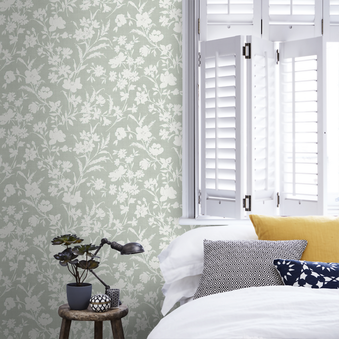 Laura Ashley Wallpaper - Rye