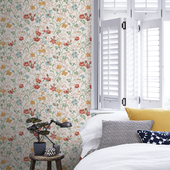 Laura Ashley Wallpaper - Shropshire Posy