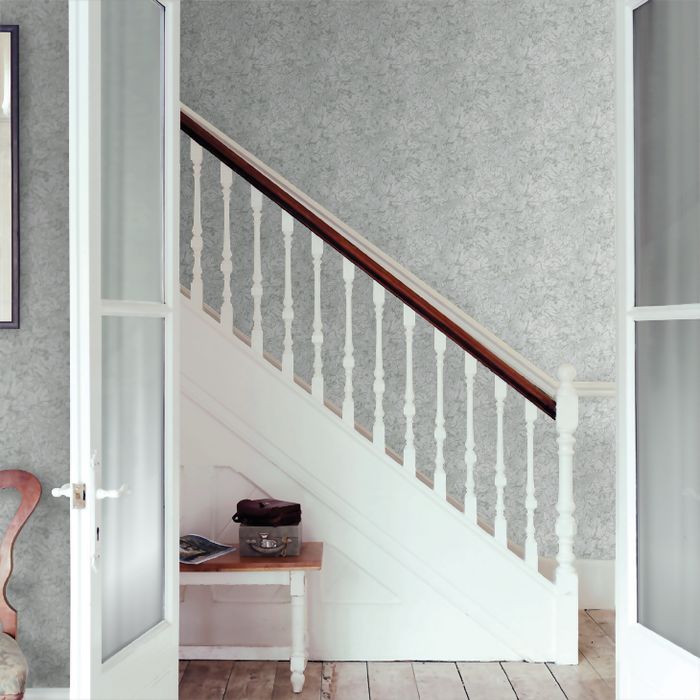 Laura Ashley Wallpaper - Corrina Leaf