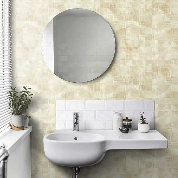 Clarke & Clarke Vivado Wallpaper Collection - Impatto - Natural