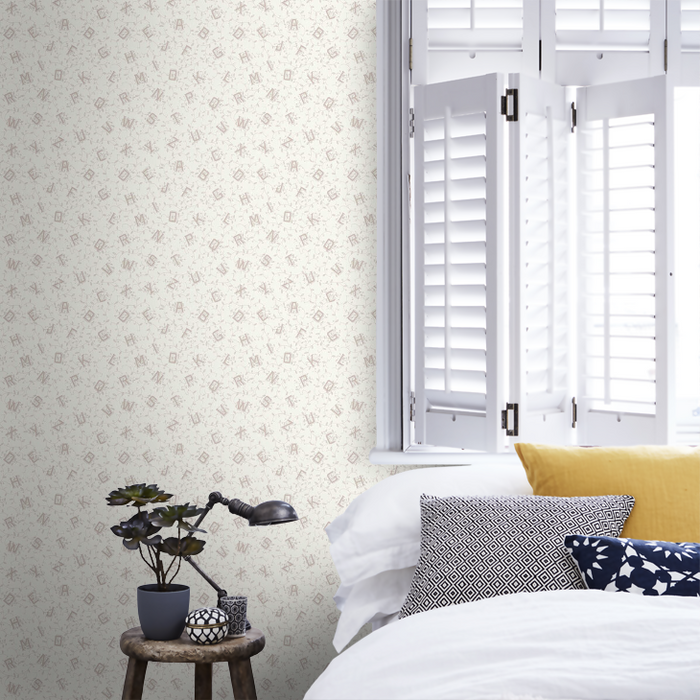 Laura Ashley Wallpaper - Alphabet