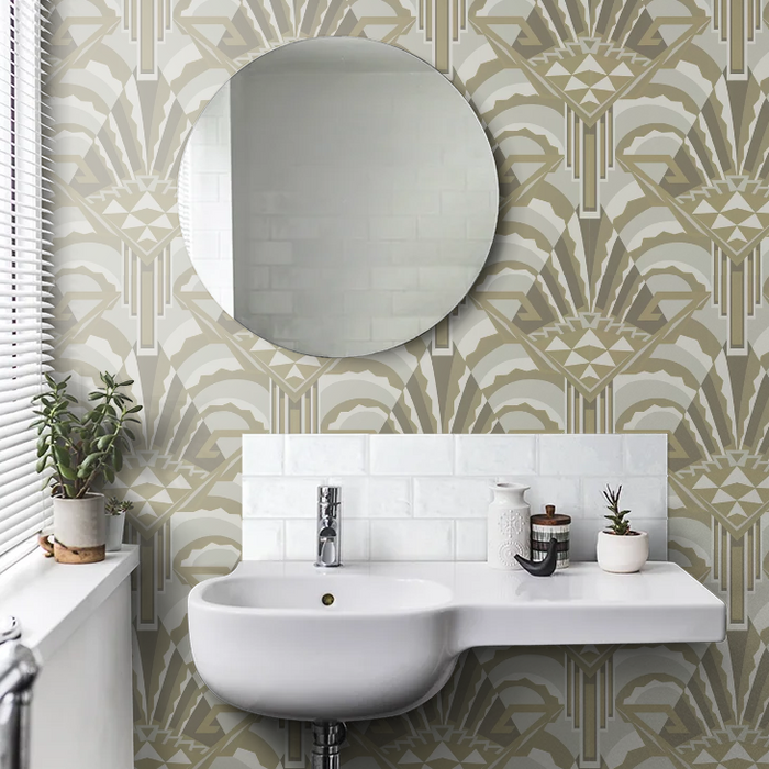 Zoffany Wallpaper - The Muse - Conway - Pearl