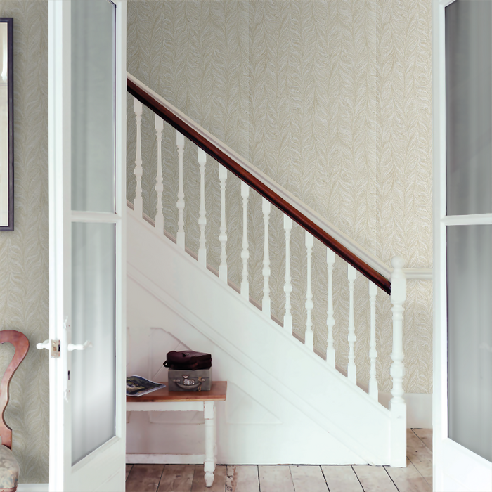 Zoffany Wallpaper - Darnley - Ebru II - Pale Gold