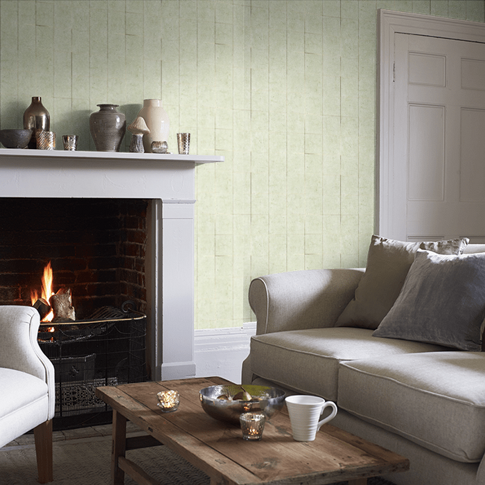 Zoffany Wallpaper - Folio - Piastrella - Celadon